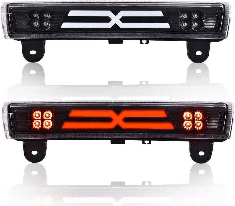 GPLUS 3rd Third Brake Light LED Compatible with Chevy Suburban/Tahoe 1500 2500 2000-2006,Fit GMC Yukon/GMC Yukon XL 1500 2500 2000-2006 X Type High Mount Stop Lamp Clear Lens - Image 1